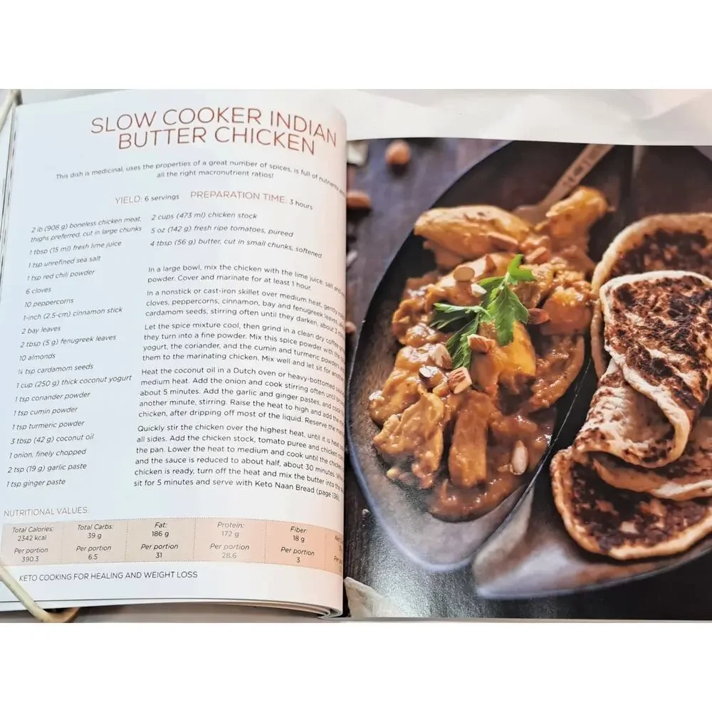 Keto Cooking for Healing and Weight Loss by Vivica Menegaz (2021 Trade PB)